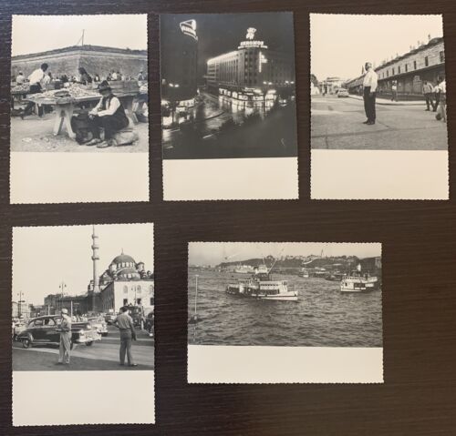 LOT N. 5 OLD PHOTOS CROATIA ZAGREB - CM 14.5x10 - CHROMOS, CARS, BOAT - Picture 1 of 4