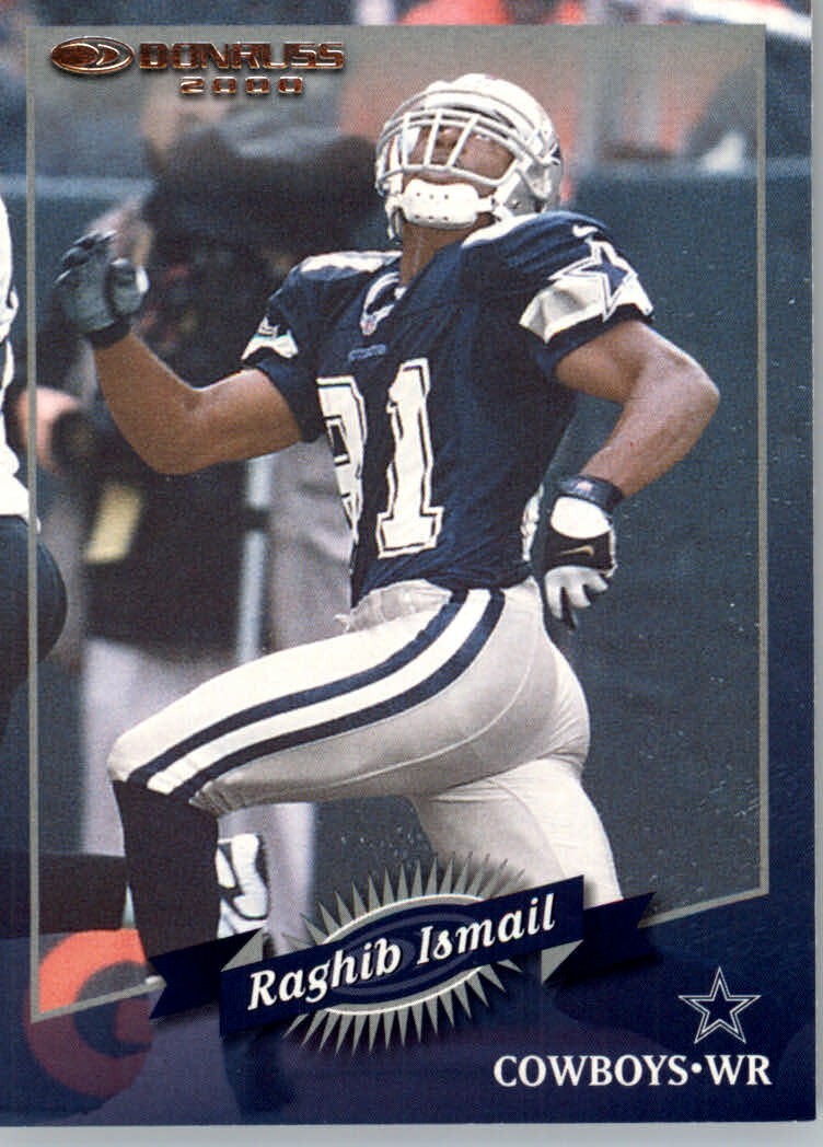 2000 Donruss Football #46 Raghib Ismail - Dallas Cowboys