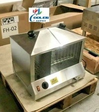 NEW Commercial Hot Dog Bun Steam Warmer Vending Counter Top NSF ETL 110V