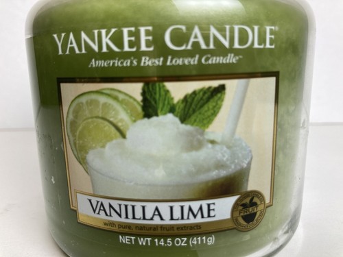 Yankee Candle Company Vanilla Lime Medium Jar - Picture 1 of 8