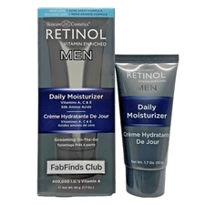 Skincare Cosmetics Mens Anti-aging Retinol Daily Moisturizer 1.7oz Sealed Boxed