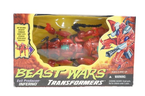 Transformers Animorphs Visser Three/Inferno Creature VTG 1998