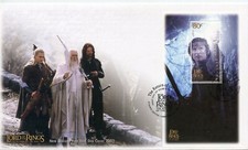 NOUVELLE ZELANDE FIRST DAY COVER / LORD OF THE RINGS - LE SEIGNEUR DES ANNEAUX