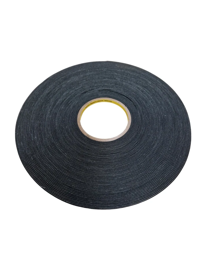 3M Einseitiges Vinyl-Schaumstoff-Klebeband 4516 Schwarz 6,0 mm x 33 m, 1,6 mm - Bild 1 von 1