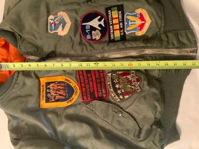 りんご　MA-1 us army vintage 60s VINTAGE 1960'S MA-1 USAF Flight Bomber Jacket Size Small 60s