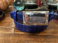 Pawn James Reid Style Sterling Silver Belt Buckle 32-34-1.25  Nu  Belt  