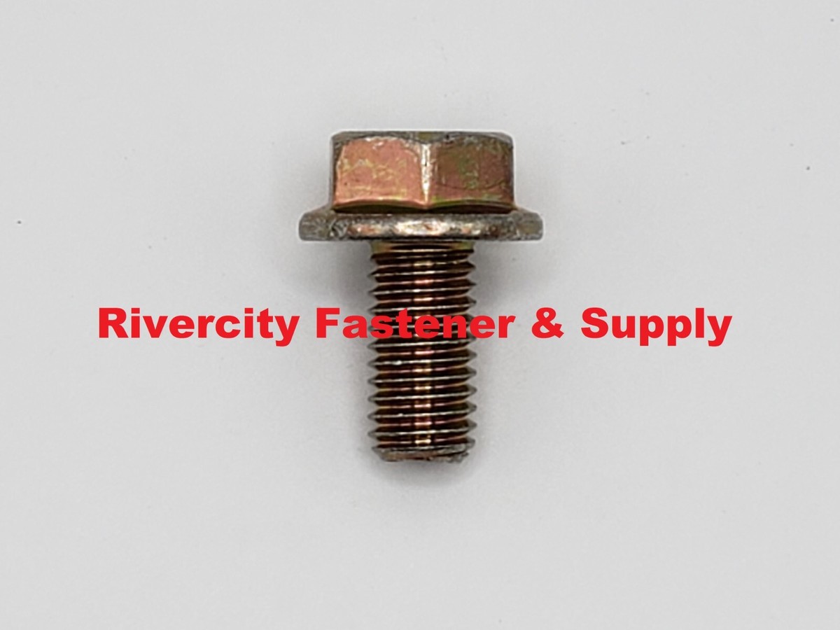 Bulloni M12 Dimensioni Esterne Bulloni A Flangia Esagonale M8-1,25 X 30 Mm Grado 10,9 - Placcatura Giallo Zinco, Quantità 100 Bulloni Farnell M8 - Foto 3