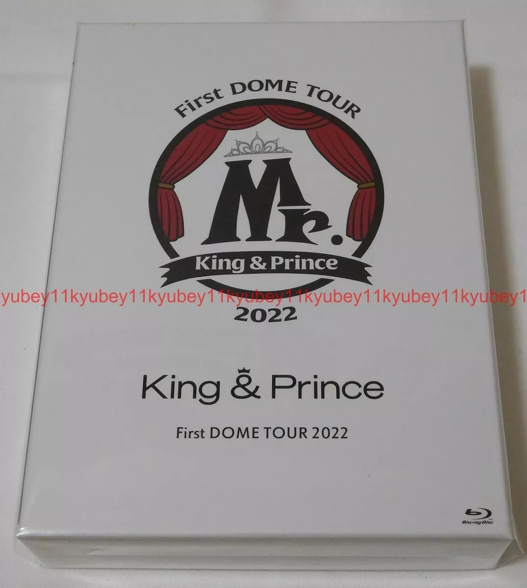 King & Prince First DOME TOUR 2022 Mr. Limited Edition 2 Blu-ray Photobook  Japan