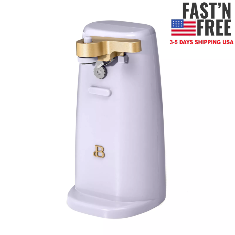 Drew Barrymore Lavender Easy-Prep Electric Can Opener Hot Sale
