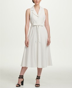 dkny linen dress