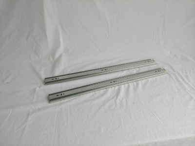 24'' Full Extension 100 LB Capacity Drawer Slides Steel Roller Ball 3 Section