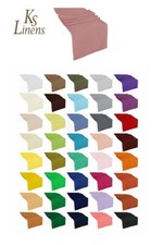 Set 2 Premium Quality Polyester Table Runners 12"x72", 12"x108",  12"x108"