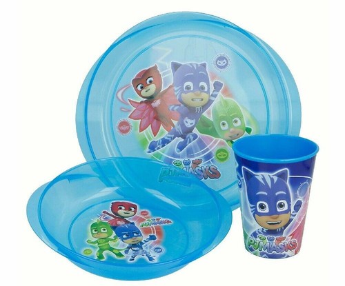 Set Pappa PJ Super Pigiamini Pranzo Piatti e Bicchiere x Microonde | eBay