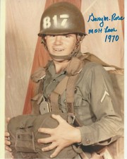 GARY ROSE - VIETNAM LAOS MEDAL OF HONOR  MOH MILITARY - SIGNED 8x10 PHOTO 3 COA