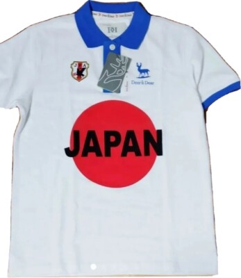 Deer＆Dear WORLD CUP COLLECTION Japan National Soccer Team  Poro shirt Rare