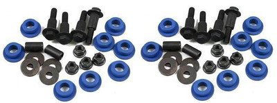 2 KOPPELSTANGE HINTEN PASST FÜR FORD EXCURSION /F-150 /F-250 /F-350 4 SCHRAUBE