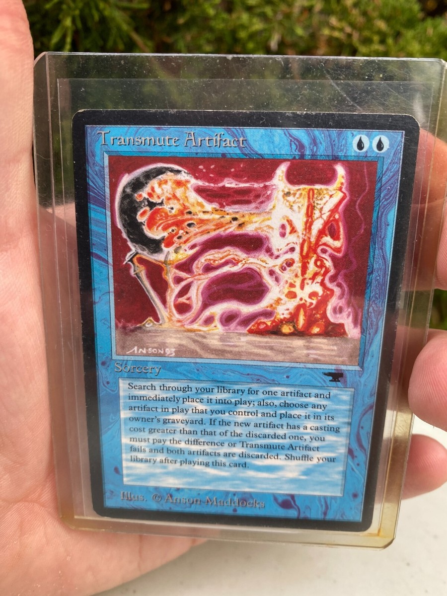 Transmute Artifact　ATQ Transmute Artifact Antiquities ATQ MTG Magic the Gathering
