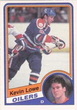 84/85 OPC...KEVIN LOWE...CARD # 251...OILERS...FREE COMBIED SHIPPING