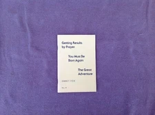 Getting Results By Prayer, Softcover/Pamphlet