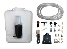 Wipac Universal Plastic Windscreen Washer Bottle Kit 1.2L Screen Wash Screenwash