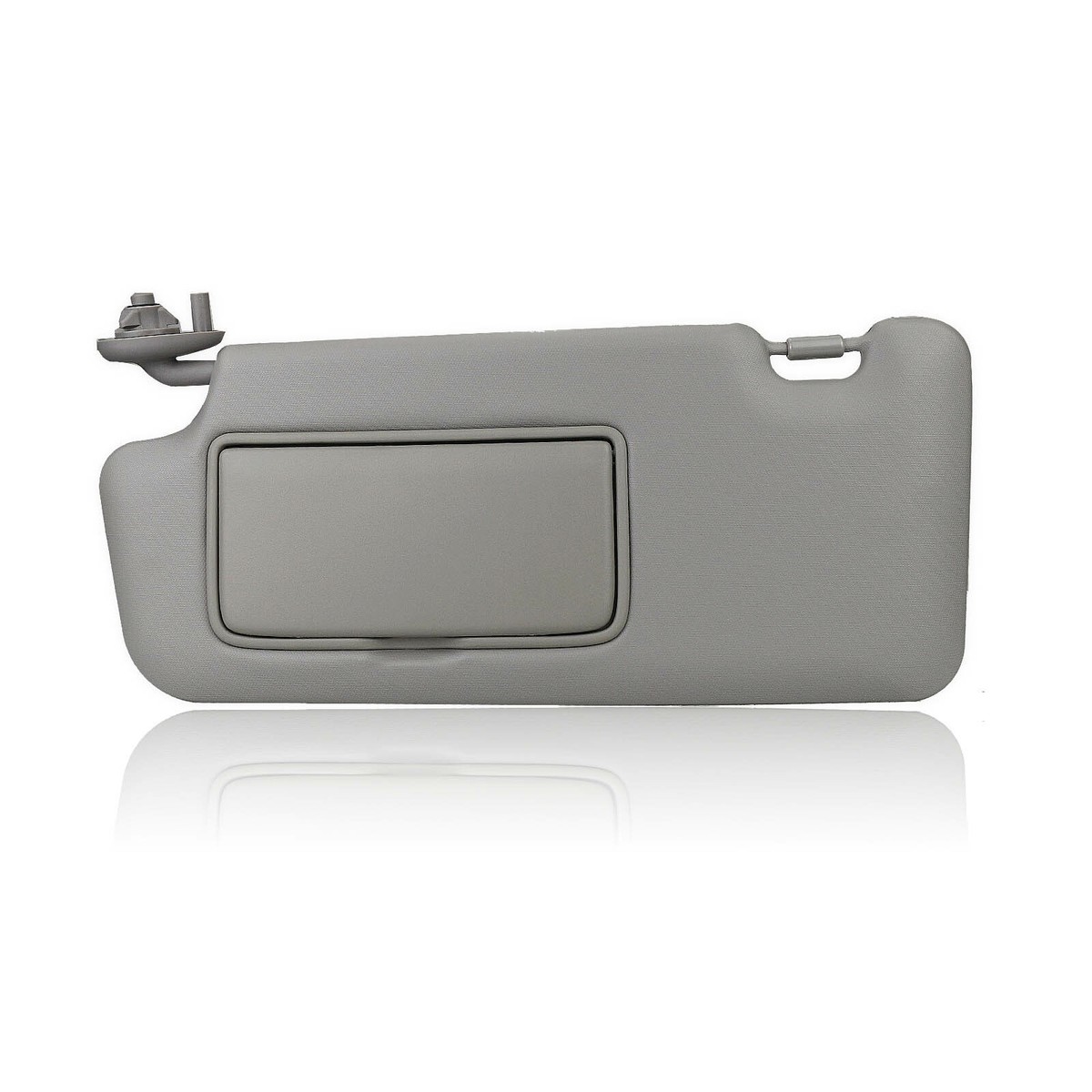 Dark Gray Left Sun Visor For 2012 2013-2015 Honda Civic W/Mirror