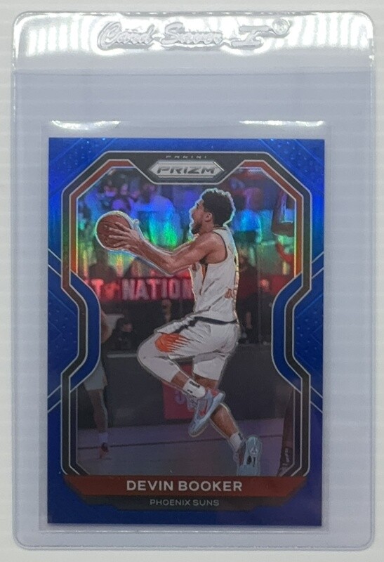 2020-21 Prizm Devin Booker Blue Prizm #183/199 Suns