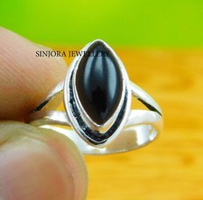 Black Onyx Gemstone 925 sterling silver handmade Gift Ring US size 5 to 13