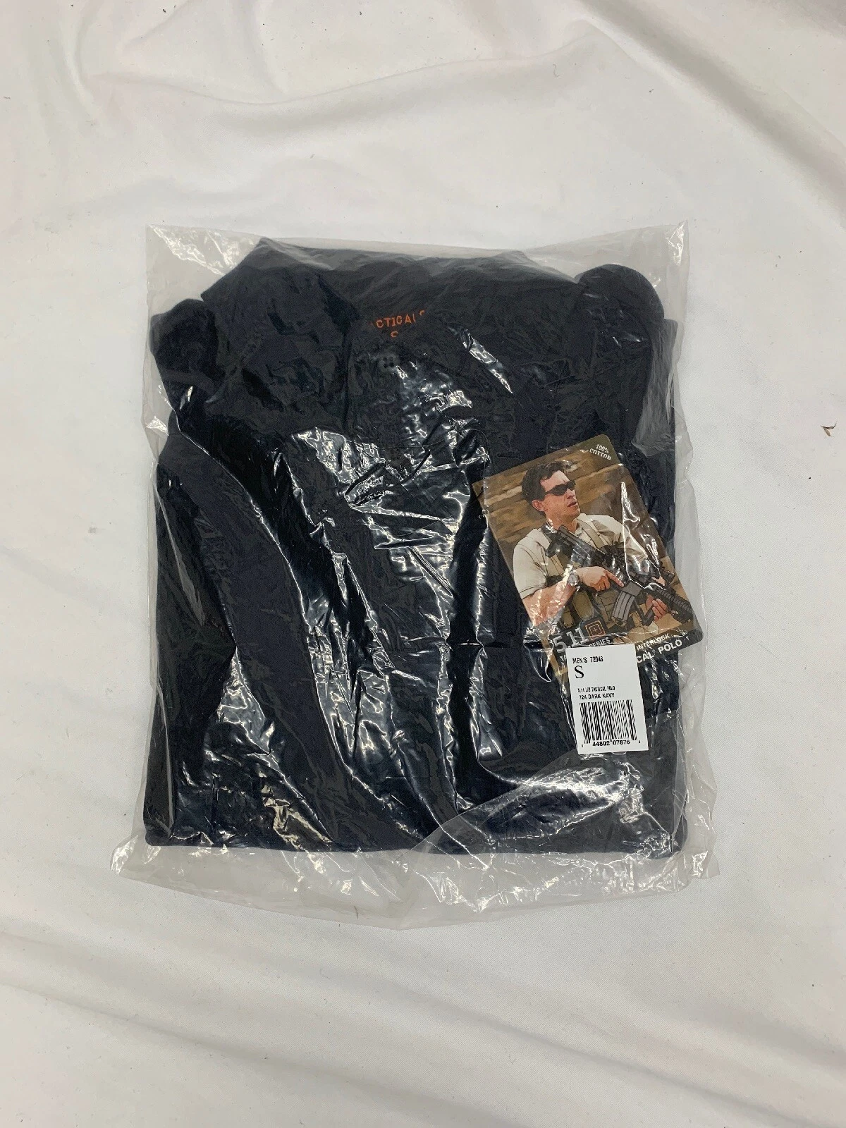 5.11 Tactical Series Men's Polo Long-Sleeved Small Dark Navy