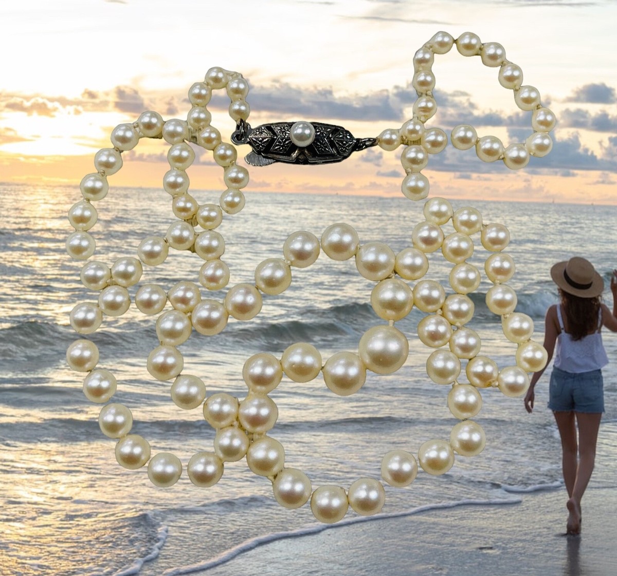 VINTAGE MIKIMOTO AKOYA 21