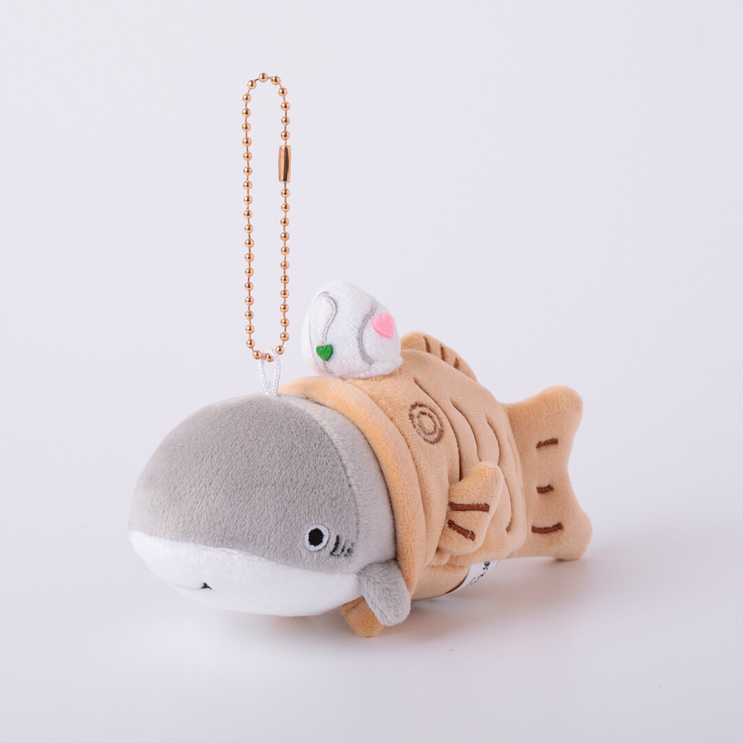 Odekake Kozame Munyugurumi Mascot Keychain Plush H10cm 3.9
