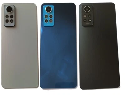 Copri Batteria per XIAOMI REDMI NOTE 12 PRO 4G Scocca Posteriore +LENTE +ADESIVO