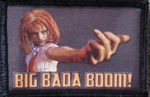 Fifth Element Leeloo Dallas MultiPass Morale Patch Tactical Military Army - Picture 3 of 12