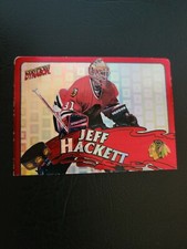 1997-98 Pacific Dynagon Stonewallers JEFF HACKETT #5 Chicago Blackhawks