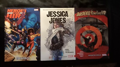 Daredevil The Punisher Jessica Jones MARVEL Comics TPB Lot