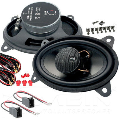 DIETZ AUTO LAUTSPRECHER für VW GOLF I / 1 Cabrio 1991-1993 Heck Hinten 80W #BMSL