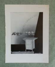 Smalteria mettalurgica veneta Equator cucine pubblicità anni 30-40