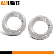 Fits 2009-2012 Toyota RAV4 Left & Right Fog Light Hole Fog Lamp Bezel Trim Set