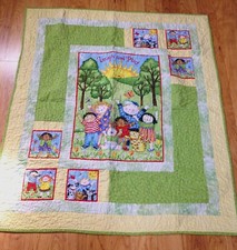 Vintage Baby/child Quilt or Playmat