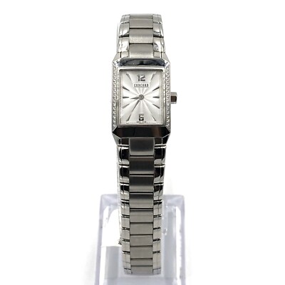 Concord Carlton Diamond Stainless Steel Women's Quartz Watch 14.25.1422.S