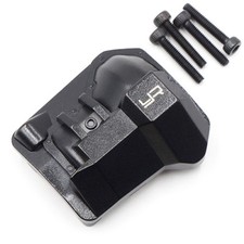 Yeah Racing TRX4-047BK Alloy Diff Cover Titanium Coated : Traxxas TRX-4 Black
