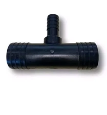 T-H Marine Reducing Tee Fitting 1-1/2" x 3/4" x 1-1/2" 3 Way Barb TEE-150-DP