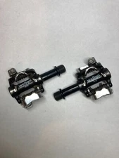 Wellgo M-18 SPD Clipless Pedals 9/16" Black - Used