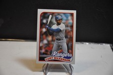 Curt Wilkerson rediscover topps baseball cards 2017 #331 Stamped Buybacks Red fo