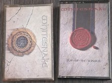 Whitesnake/Slip of the Tongue and Whitesnake/Whitesnake cassettes 89/87