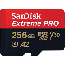 SanDisk Extreme PRO 256 GB Class 3/UHS-I U3 V30 microSDXC