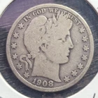 1908-D Silver Barber Half Dollar Good Detail Collector's Choice Nice Coin