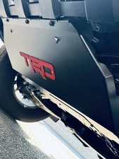 APC21 - Custom "TRD" Skid Plate For 25-26 4RUNNER-Gas Models Only-Black with Red