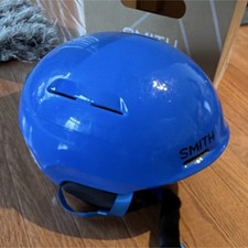 Smith Blue Adjustable Hard Shell Winter Sports Helmet Unisex Kids V/XS 49-52cm