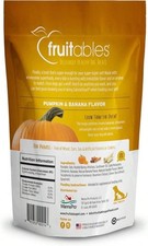 Fruitables Baked Dog Treats Low Calorie Pumpkin Blueberry Wheat Corn Soy Free