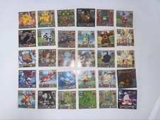 Pokemon Sticker Set of 30 Collectible Character Labels